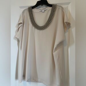 Diane Von Furstenberg Elegant Cream Bag